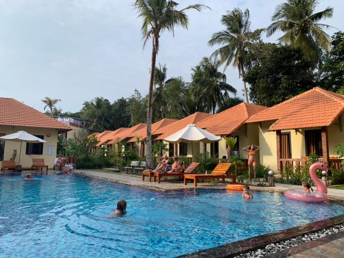 Sun & Wind Paradise Bungalow Phú Quốc-sziget Kültér fotó